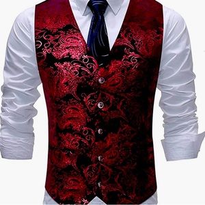 I’m selling the vest, very comfortable only worn once, don’t want it anymore.